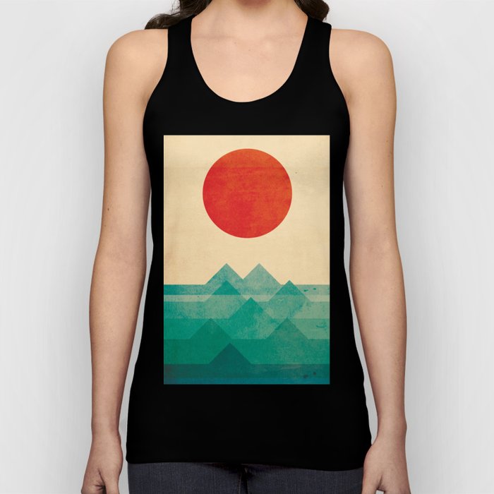 The ocean, the sea, the wave Tank Top