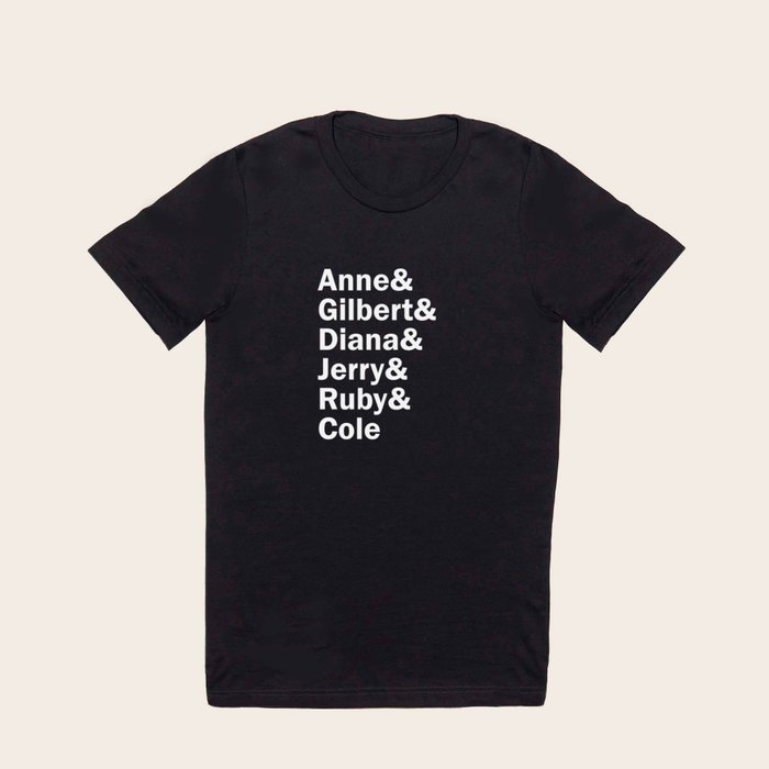 Anne with sales an e shirt