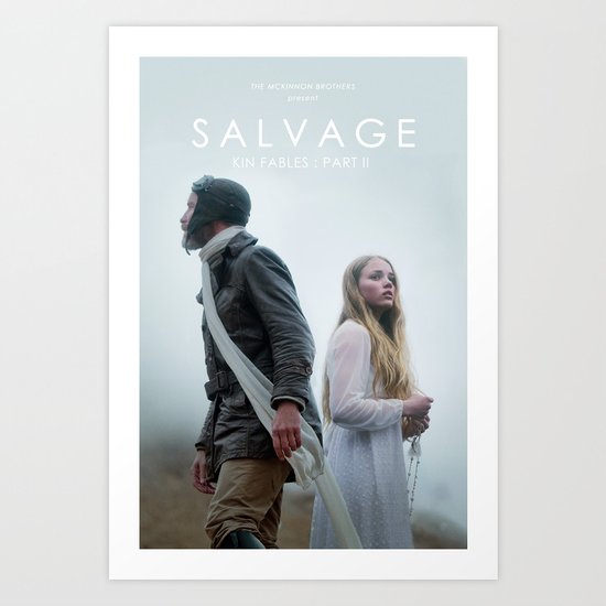 SALVAGE Poster Art Print