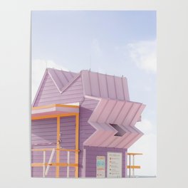 Miami Beach - Lifeguard tower 4 Poster