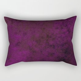 Grunge Dark Purple Rectangular Pillow