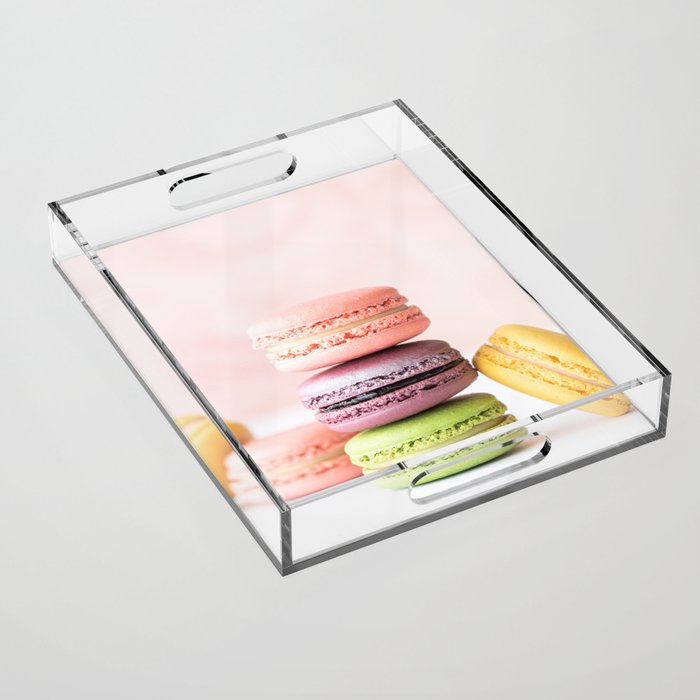 French Macaroons Acrylic Tray