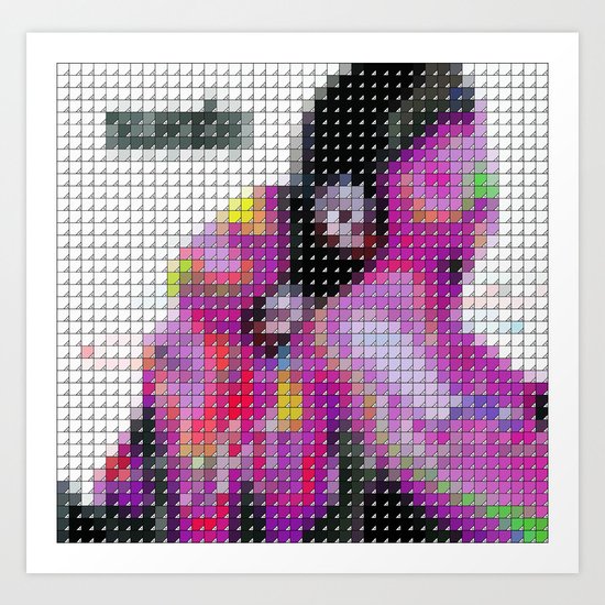 Suede - Head Music - Pantone Pop Art Print