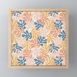 Matisse Inspired Pattern (tropics) Framed Mini Art Print