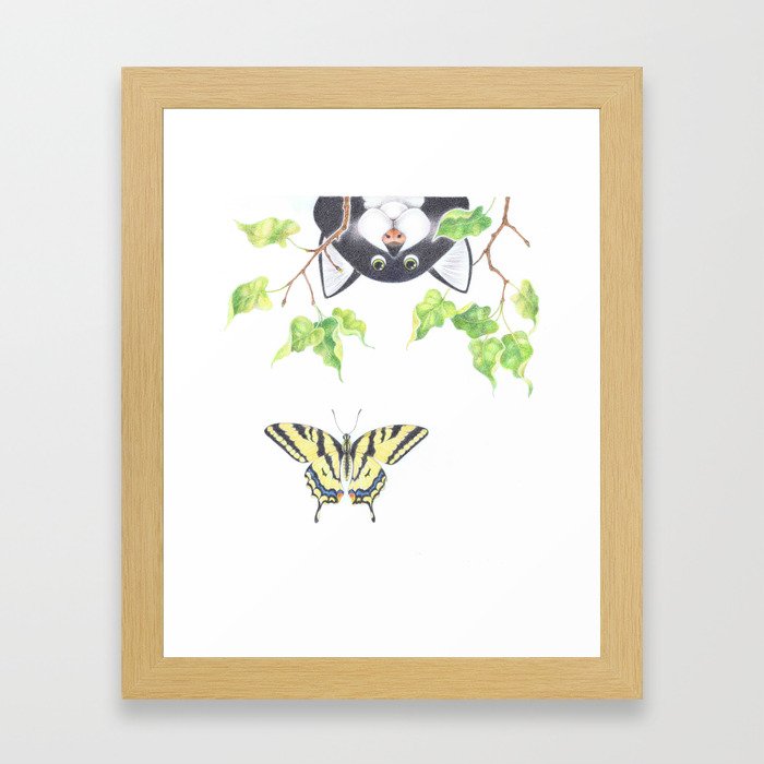 I see what you did there Framed Art Print