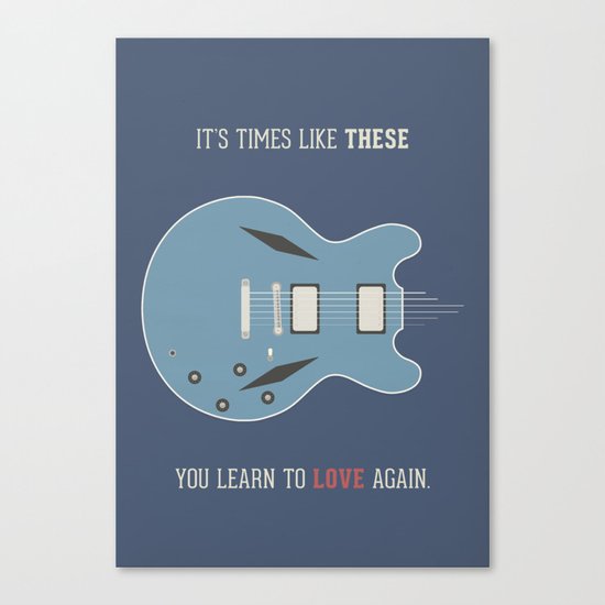 Like These Times Canvas Print