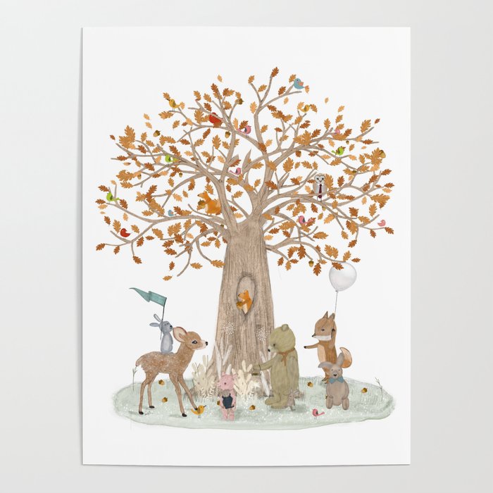 the little oak tree Poster