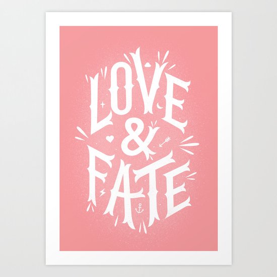 Love & Fate Art Print