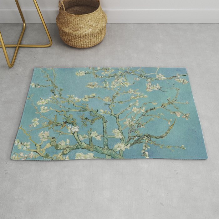 Van Gogh- Almond Blossom Rug