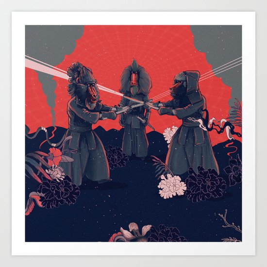 kendo Art Print