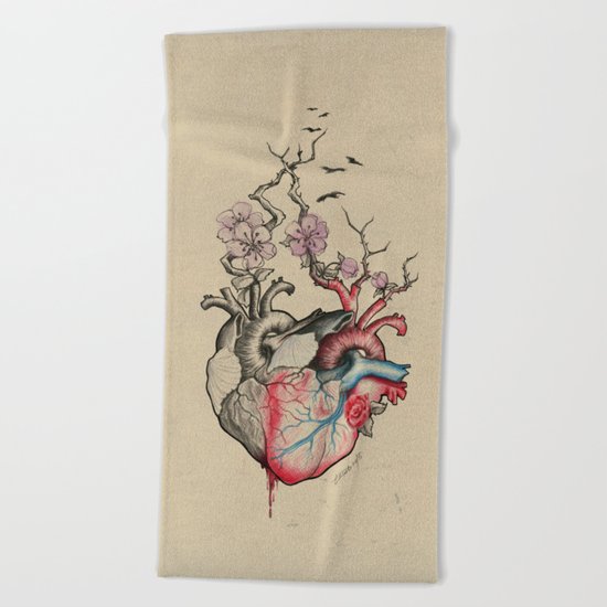 Split/Merge Beach Towel