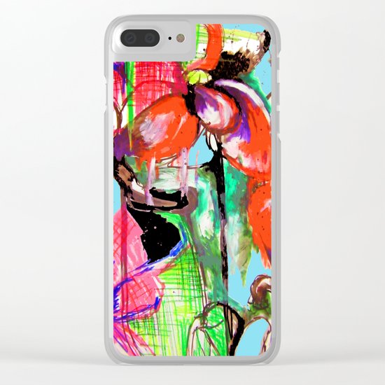 Flowers Of Nostalgia Clear iPhone Case