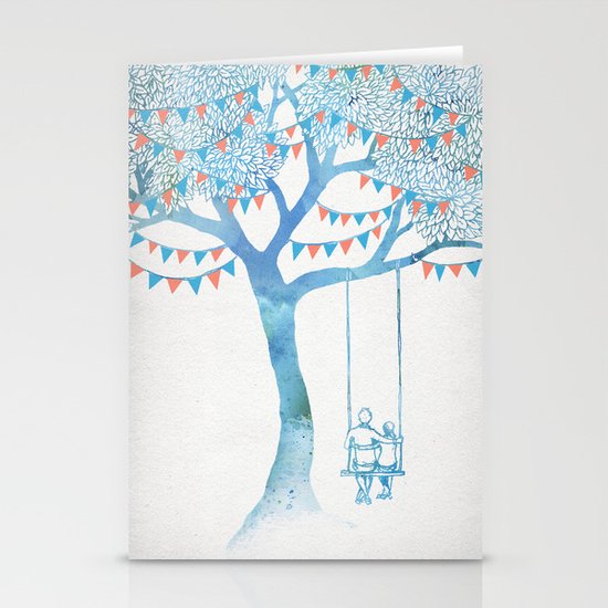 The Start of Something Stationery Cards