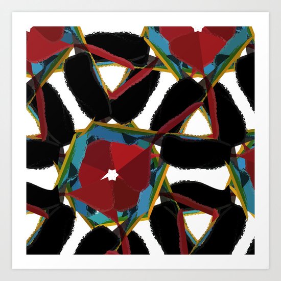 Floral Madness Art Print