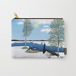 Migration in Spring-Summer Carry-All Pouch