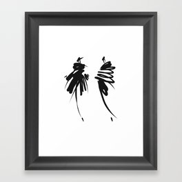 Fashion Framed Art Print