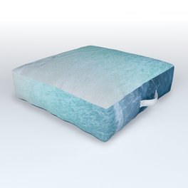 Turquoise Sea Outdoor Floor Cushion
