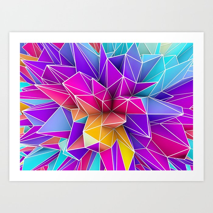  Kaos  Pop  Art  Print by maximilian Society6