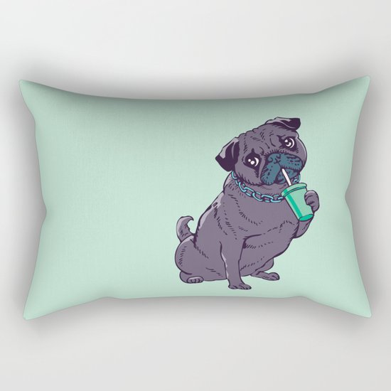 U Mad Bro Rectangular Pillow