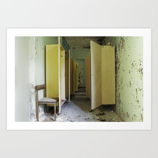Chernobyl - вбиральня Art Print