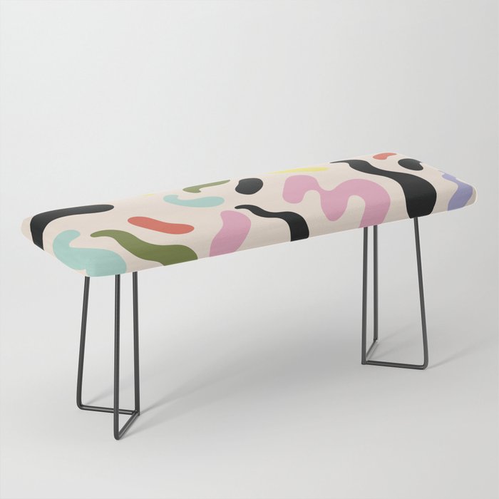 SQUIGGLE BEAN Bench