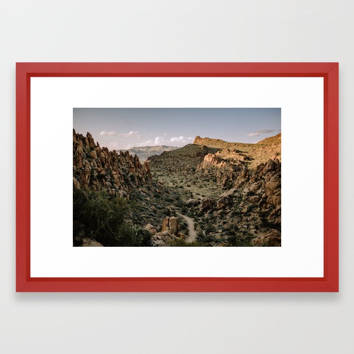 Balanced Rock Valley View In Big Bend Landscape Photography Framed Art Print By Stephanierogers Society6