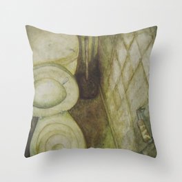 Personal Throne (2011) Throw Pillow