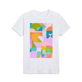 Vibrant Collage Kids T Shirt