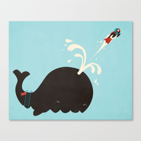 Avian Cannonball Canvas Print