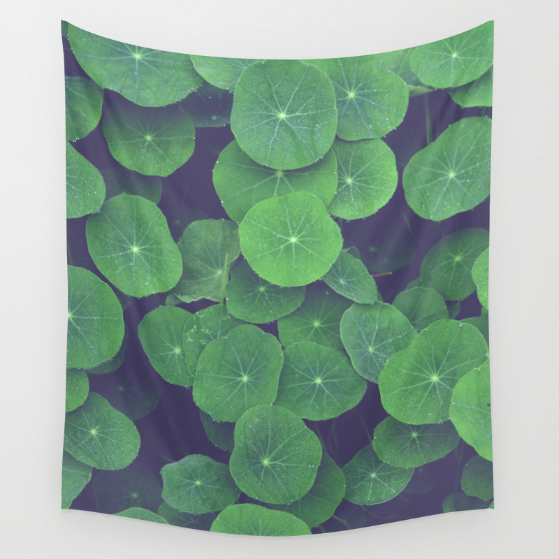 Nasturtium Leaves Wall Tapestry By Joystclaire Society6,Granny Square Patterns Blanket