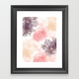 Pink Tie Dye Framed Art Print