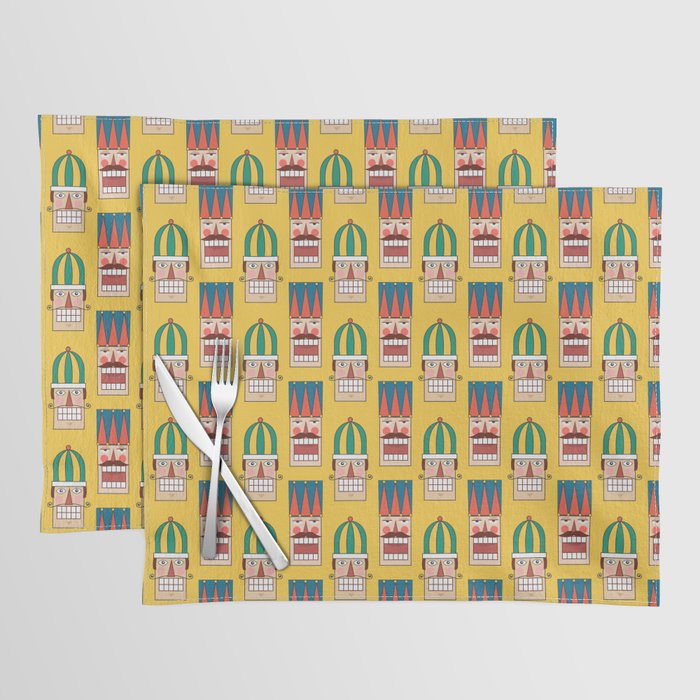Nut Crackin' Army (Patterns Please) Placemat