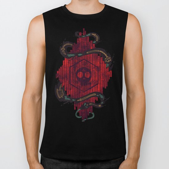 Death Crystal Biker Tank