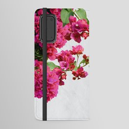 Bougainvillea Floral Mediterranean Greek Island Android Wallet Case