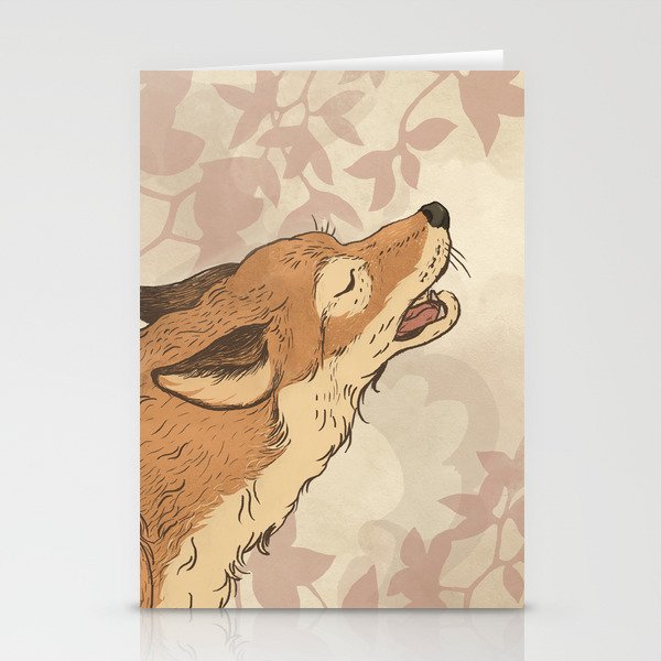 Fox and rabbit Stationery Cards