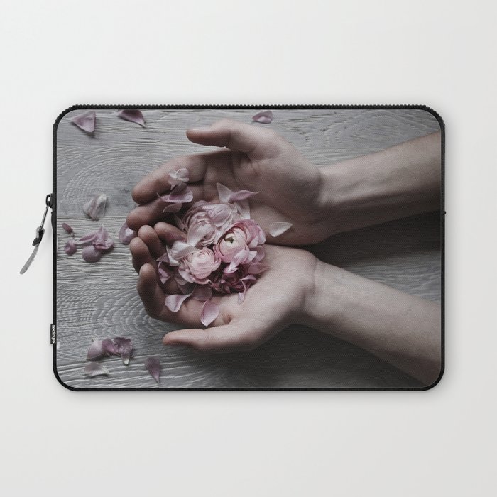 The wild flowers grows here Laptop Sleeve