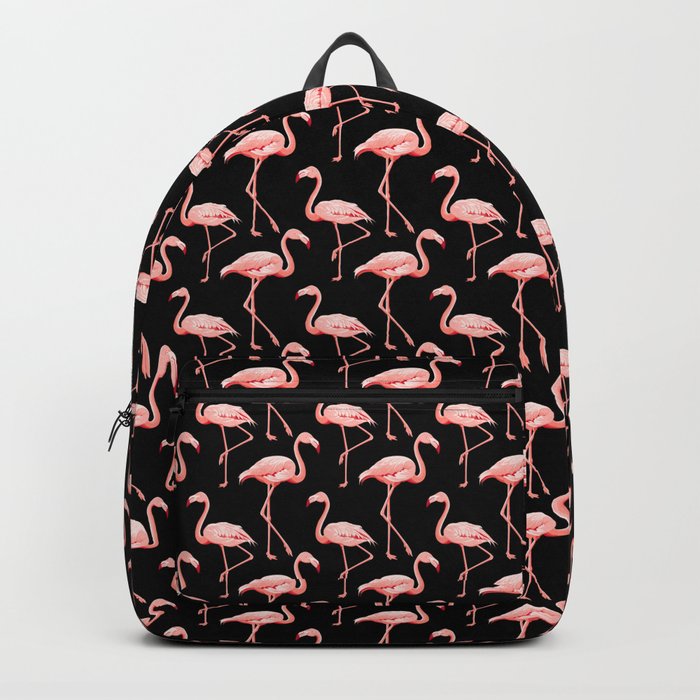 Flamingo Pattern Pink Bird Tropical Animal Lover
 Backpack
