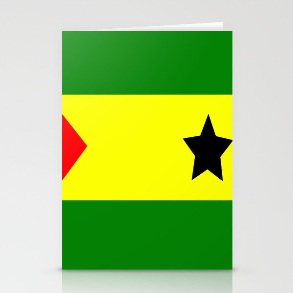 Flag of São Tomé and Príncipe Stationery Cards