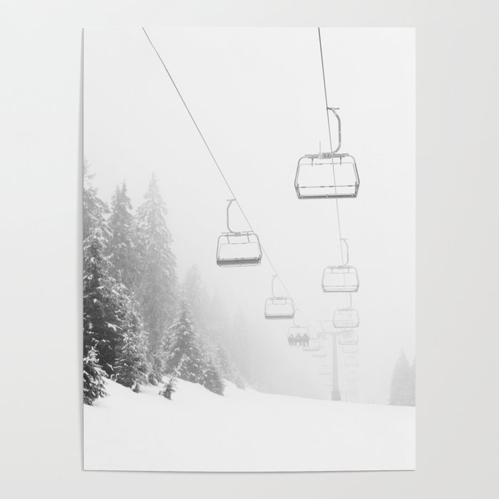 Ski Gondolas , Ski Lift Poster