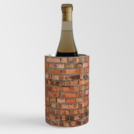 Texture of an old brick wall closeup Wine Chiller
