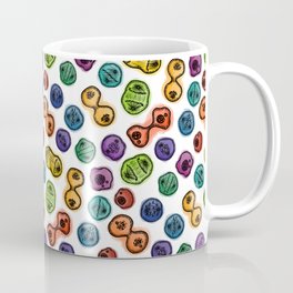 Mitosis - Color on White Coffee Mug