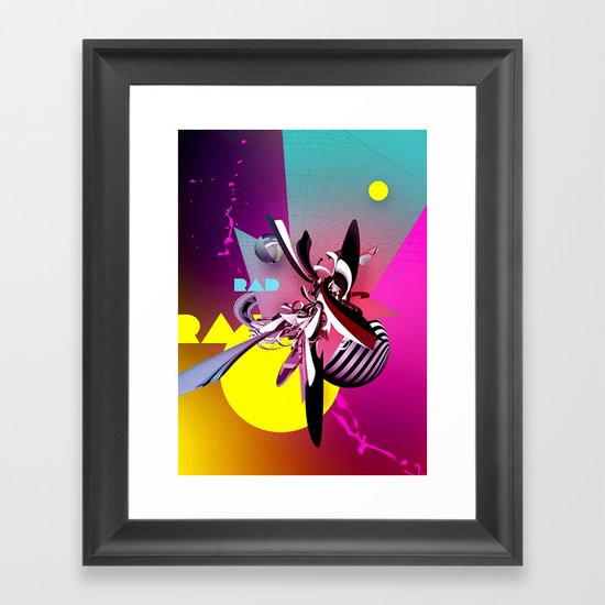 Rad Framed Art Print