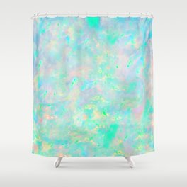 Pale Blue Shower Curtains Society6