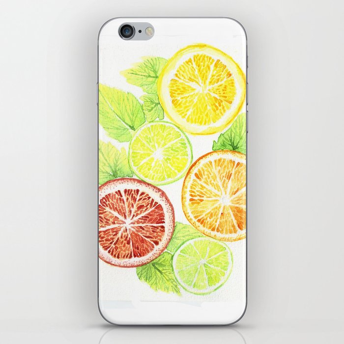 Citrus Garden iPhone Skin