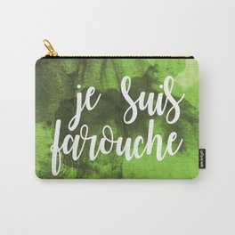 Je Suis Farouche Carry-All Pouch
