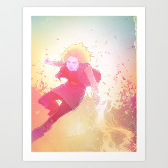 18 Art Print