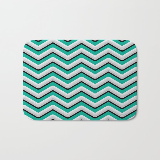 Metal bars Bath Mat