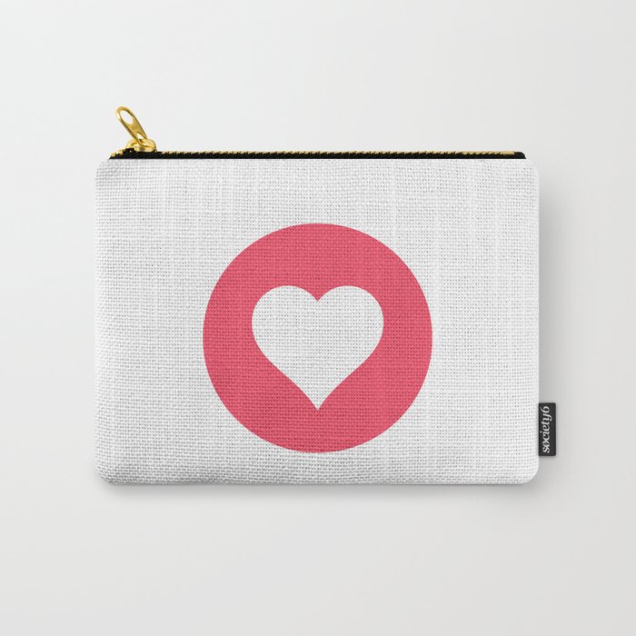 I Heart Love - Emoji Carry-All Pouch