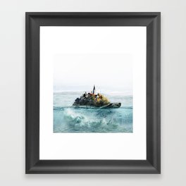 Turtle Island Framed Art Print