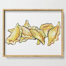 Pierogi Pillows Serving Tray